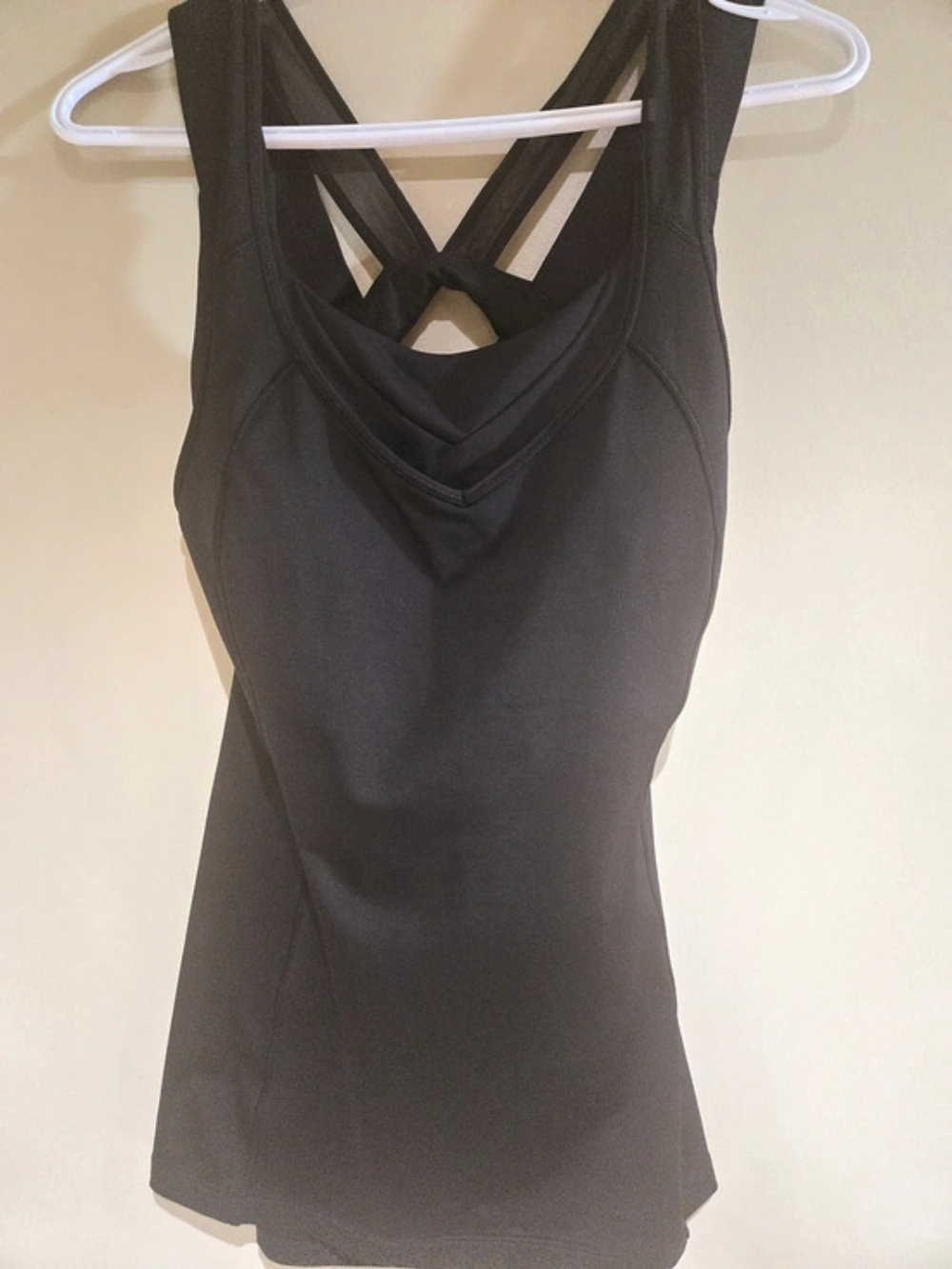 lululemon Wild Tank Black Athletic Tank Top